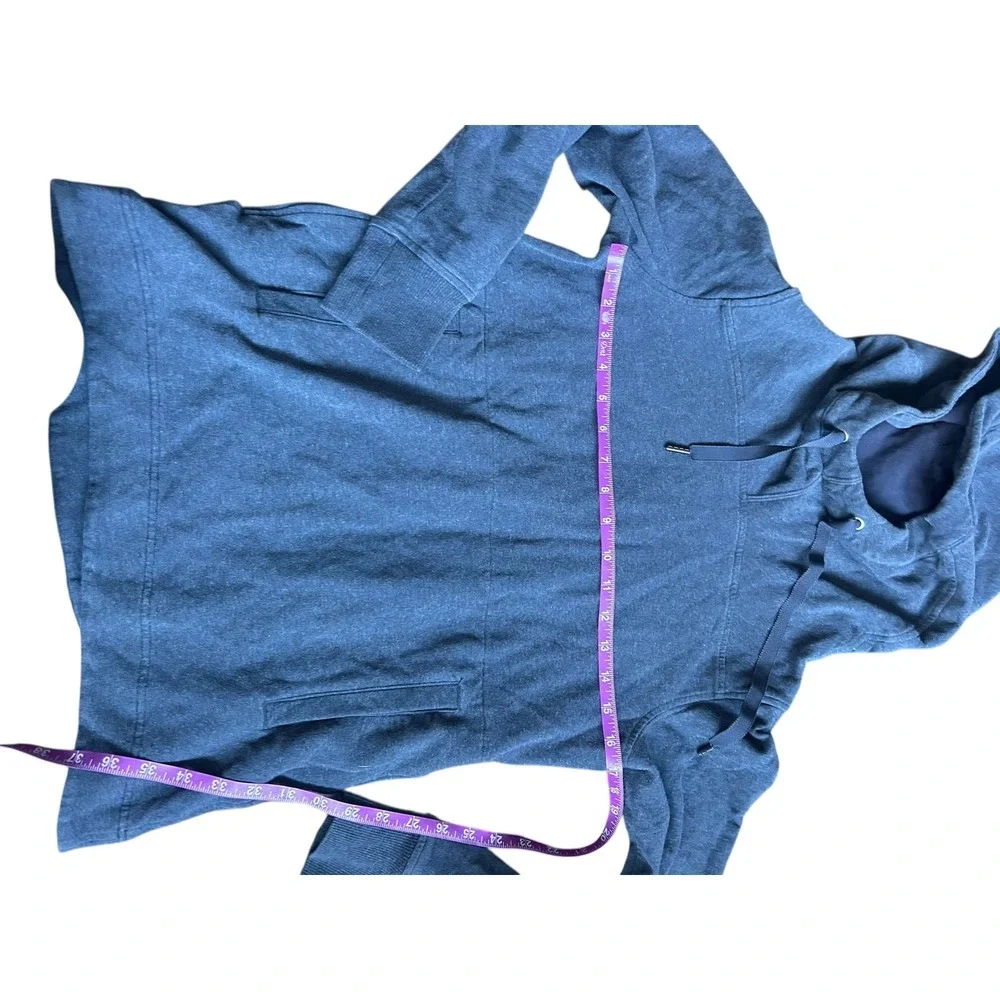Lululemon Split Pullover Heathered Speckled Black / Black size 4‎